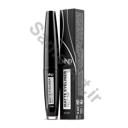 خط-چشم-مایع-مشکی-مات-ام-ان-دی-با-سری-نمدی