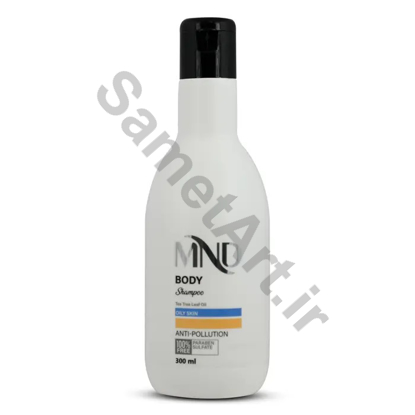 شامپو-بدن-ام-ان-دی-حاوی-روغن-درخت-چای-مناسب-پوست-چرب