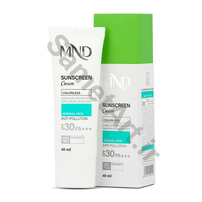 کرم-ضد-آفتاب-با-فاکتور-حفاظتی-30-spf-30-ام-ان-دی-مناسب-پوست-معمولی