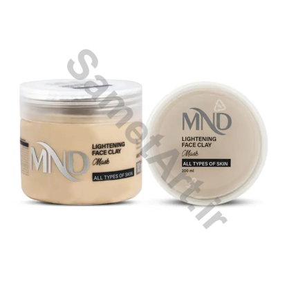 ماسک-صورت-روشنکننده-ام-ان-دی-حاوی-خاک-رس-مناسب-انواع-پوست
