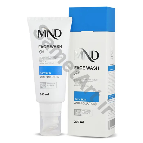 ژل-شستشوی-صورت-ام-ان-دی-مناسب-پوست-چرب