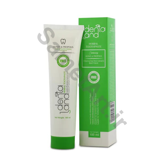 خمیردندان-گیاهی-دنتالند-حاوی-عصاره-میخک-و-درخت-چای-با-طعم-ریحان