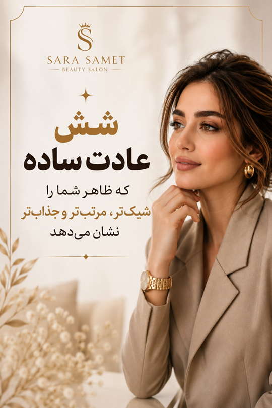 6 عادت ساده که ظاهر شما را شیک‌تر، مرتب‌تر و جذاب‌تر نشان می‌دهد